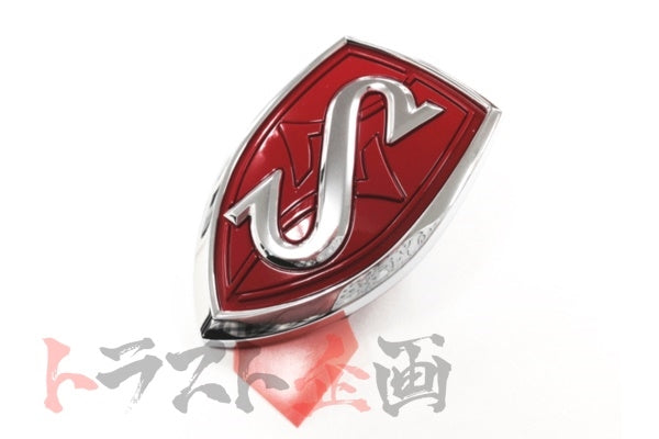 OEM Nissan Hood Emblem Red - S14 Kouki #663191277 - Trust Kikaku
