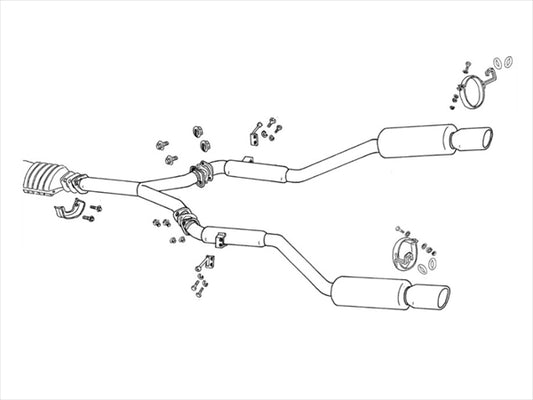 FUJITSUBO Legalis Super R Muffler - JZS147
