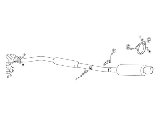 FUJITSUBO Legalis Super R Muffler - S14