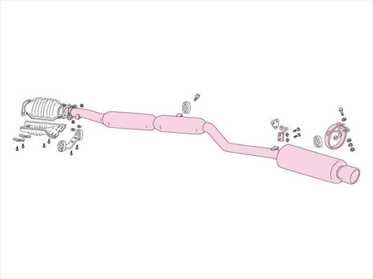 FUJITSUBO Legalis Super R Muffler - CN9A