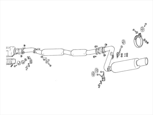 FUJITSUBO Legalis Super R Muffler - EC5W EC5A