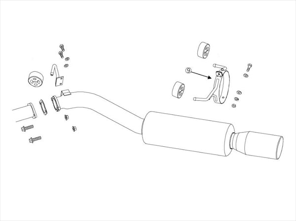 FUJITSUBO Legalis Super R Muffler - BH5