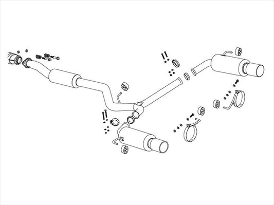 FUJITSUBO Legalis Super R Muffler - BP5