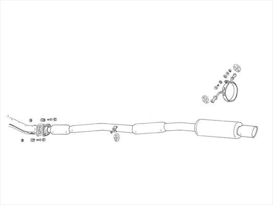 FUJITSUBO Legalis Super R Muffler SF5