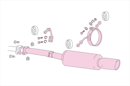 FUJITSUBO Legalis Super R Muffler - SG5 SG9