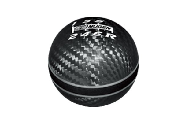 MUGEN Carbon Shift Knob Black 50mm - FK8 FK2 FD2 S2000 ##860111012