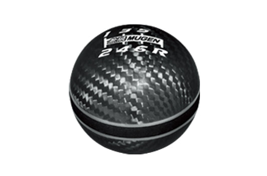 Ручка переключения передач MUGEN Carbon, черная, 50 мм - FK8 FK2 FD2 S2000 ##860111012