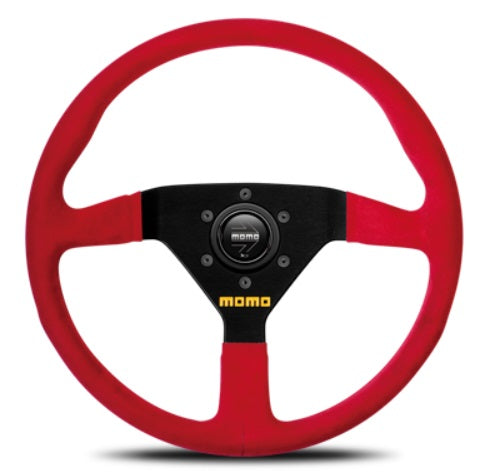 MOMO Steering Wheel MOD.78 Red Suede ##872111046 MOMO