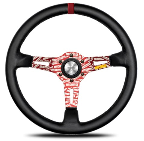 MOMO Steering Wheel ULTRA JPN RED BLACK LEATHER ##872111070 MOMO