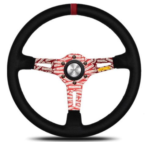 MOMO Steering Wheel ULTRA JPN RED BLACK SUEDE ##872111071 MOMO