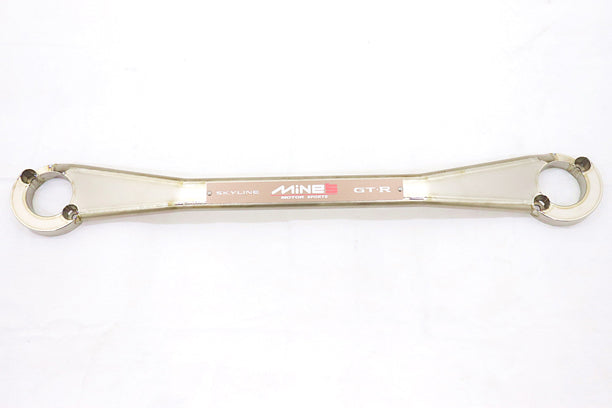 MINE'S Titanium Front Strut Tower Bar - Skyline BCNR33 BNR34 #875121002