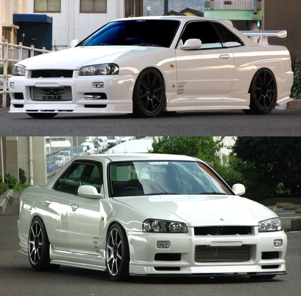 URAS TYPE-R Side Step - Skyline R34 2Dr ##901101051