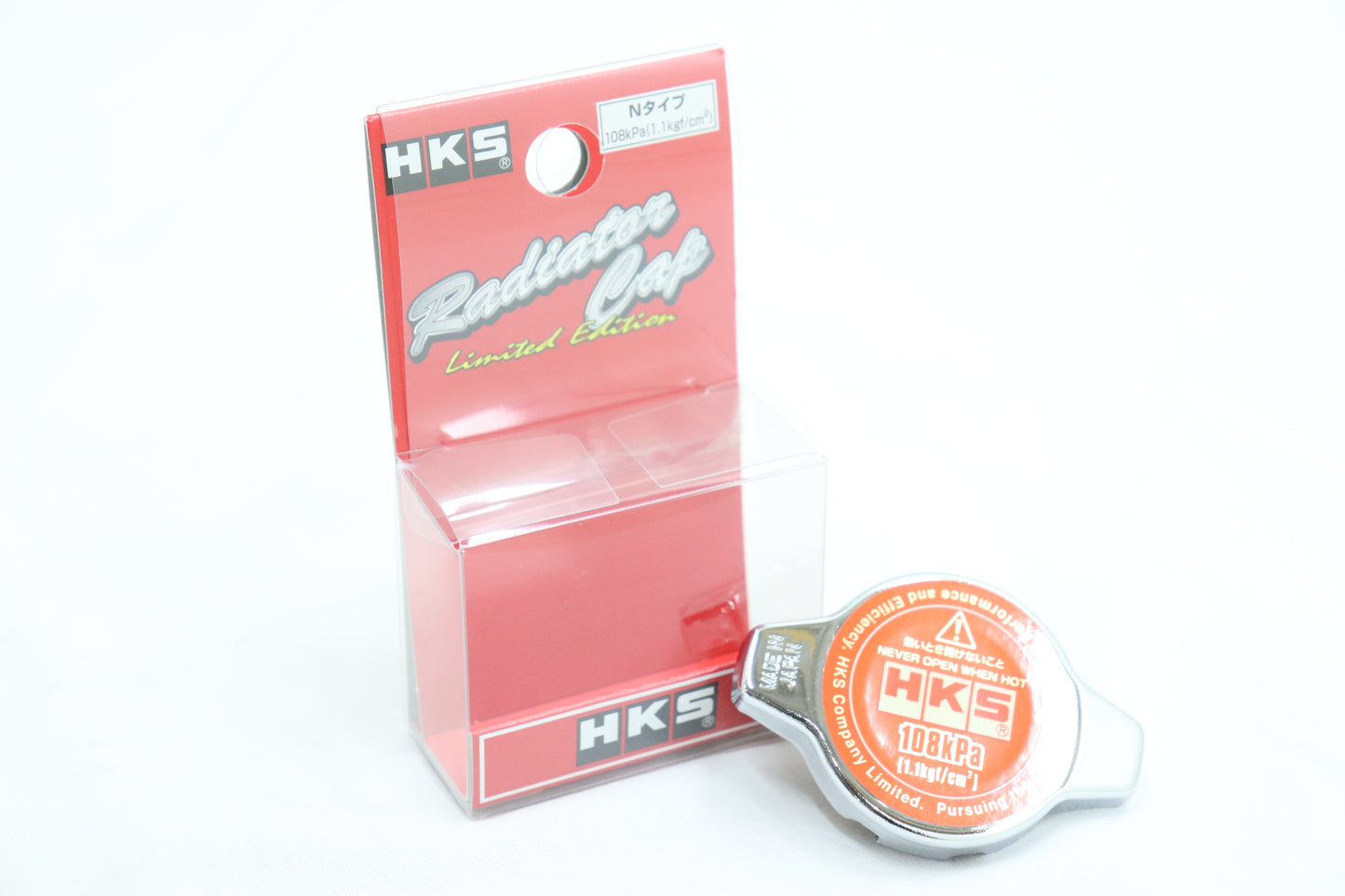 HKS Radiator Cap N Type 108kPa (1.1kgf/cm2) - ZN6 ZC6 JZS161 MXPB10 MXPB15 #213122388