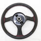 Mine's Leather 355mm Steering Wheel Red Stitch - BNR32 #875111005