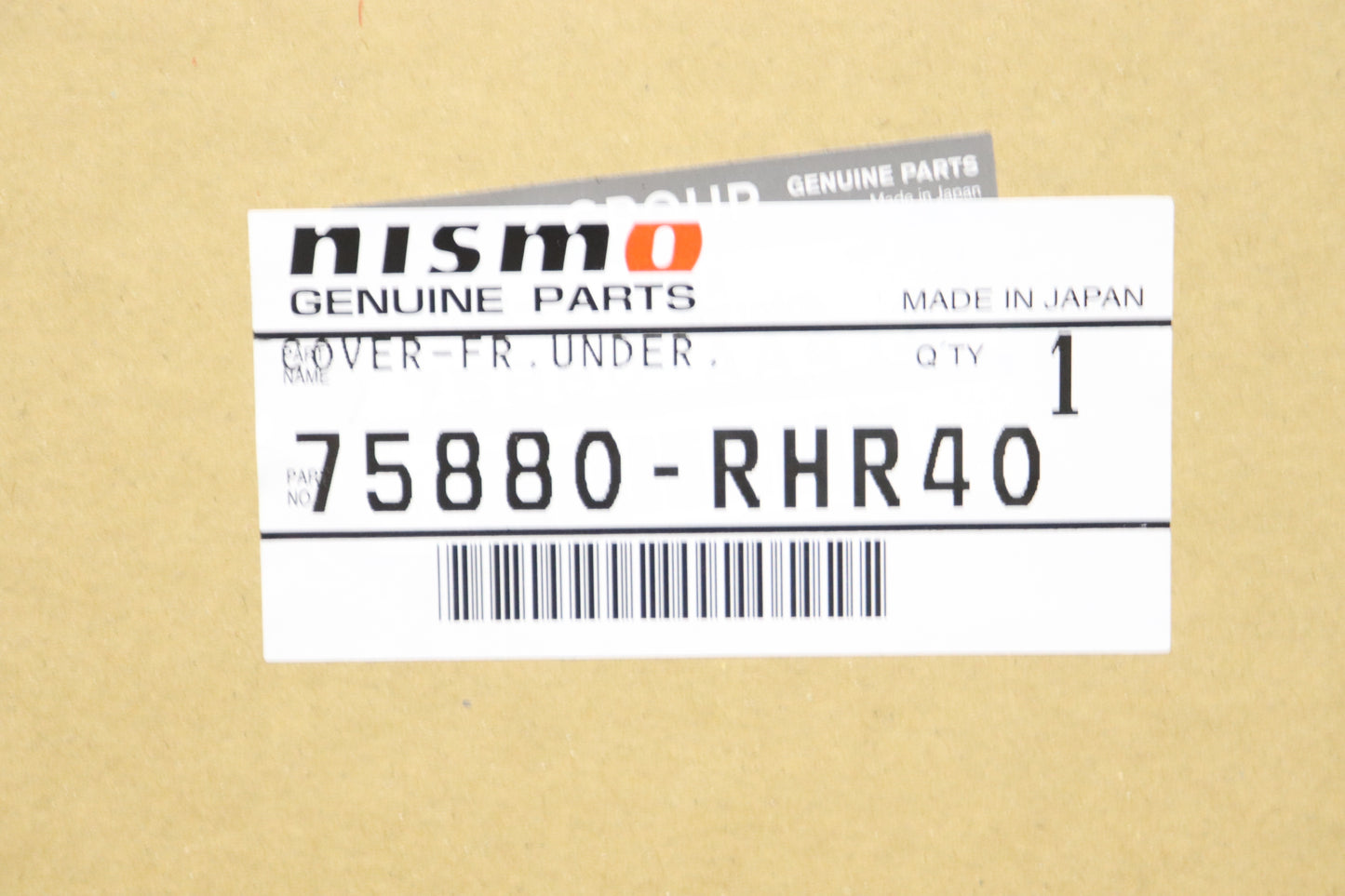 Передняя нижняя крышка двигателя NISMO Heritage - Skyline BNR34 V-Spec #660102162