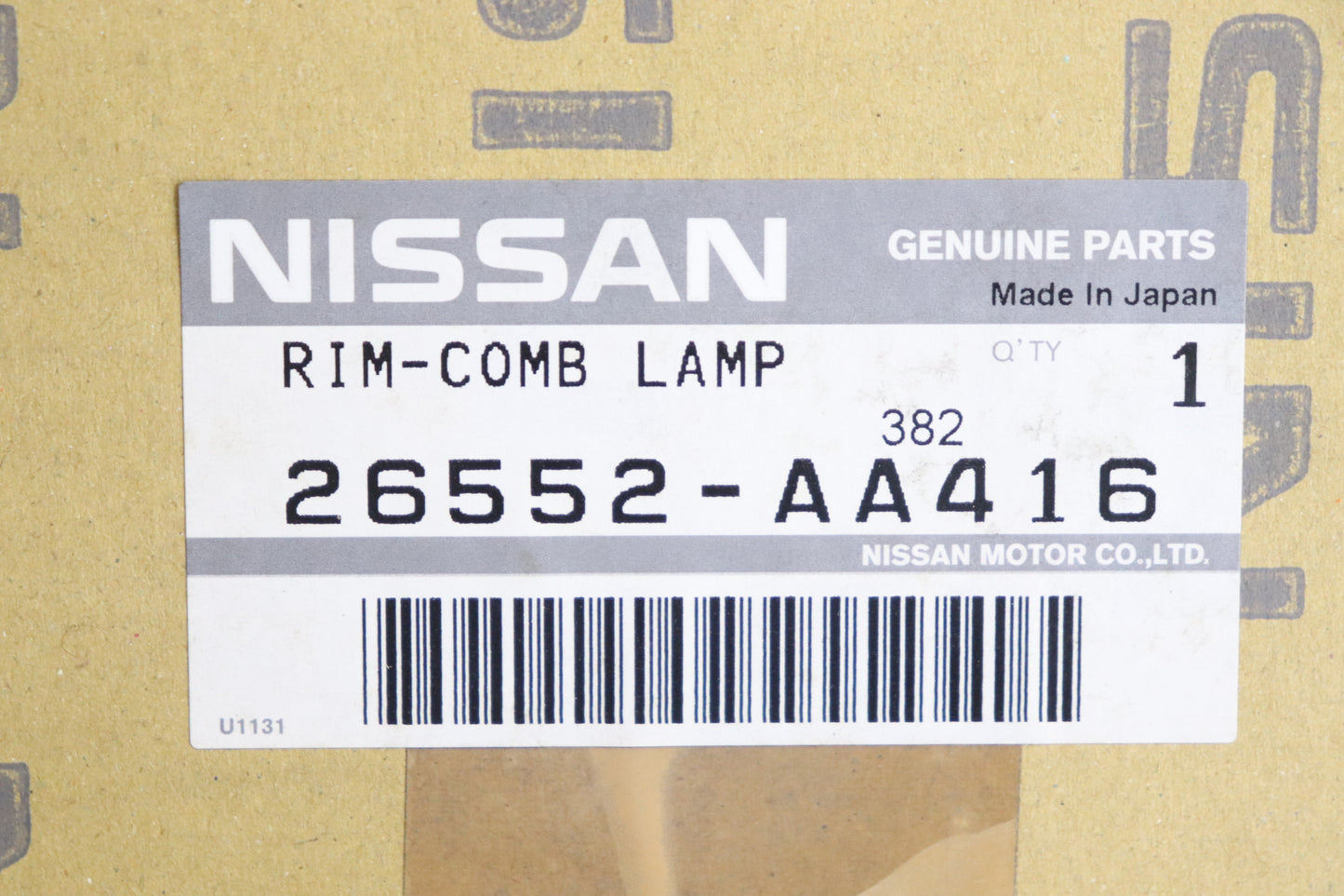 Nissan Rear Tail Lamp Cover RHS - JW0 BNR34 #663101389