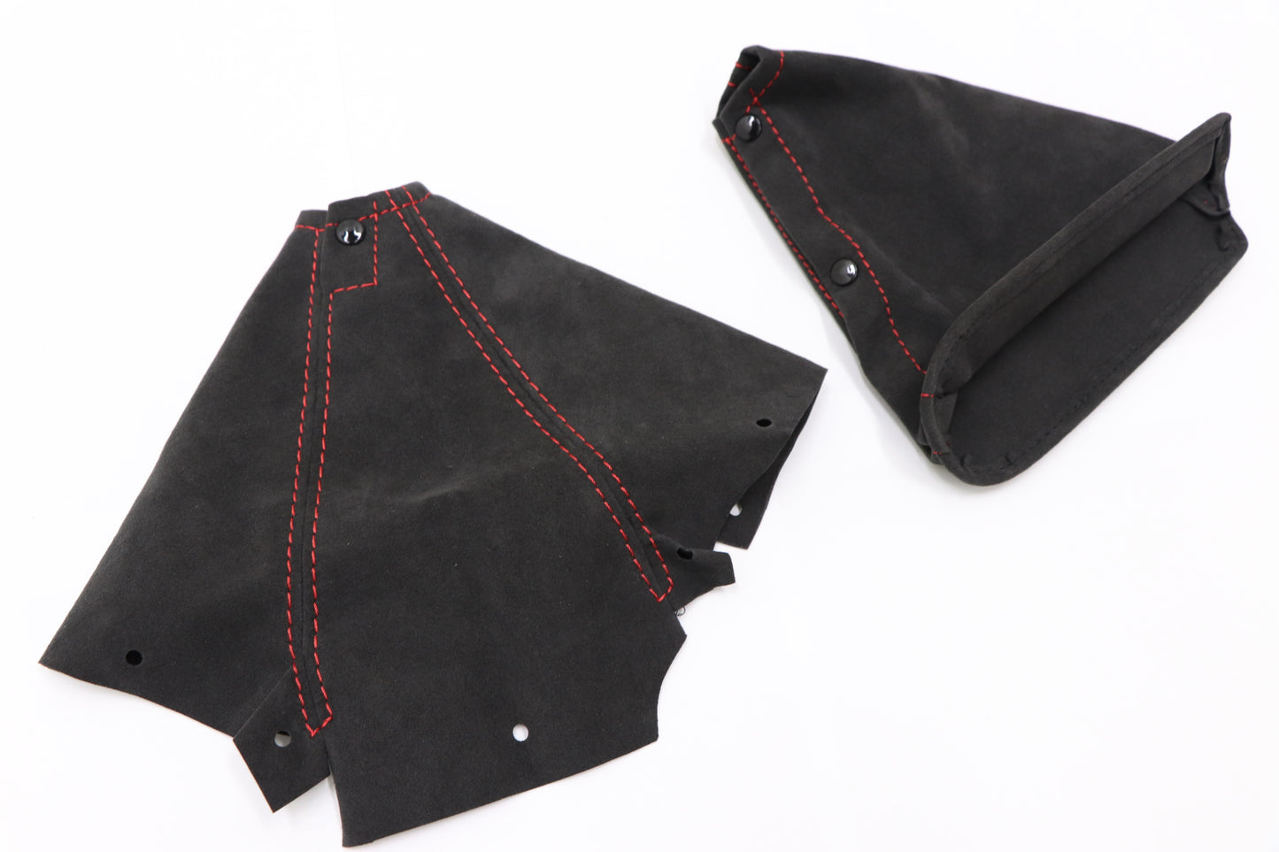 Mine's Shift Boot & Hand Brake Boot Red Stitch - Skyline BNR34 ##875111027