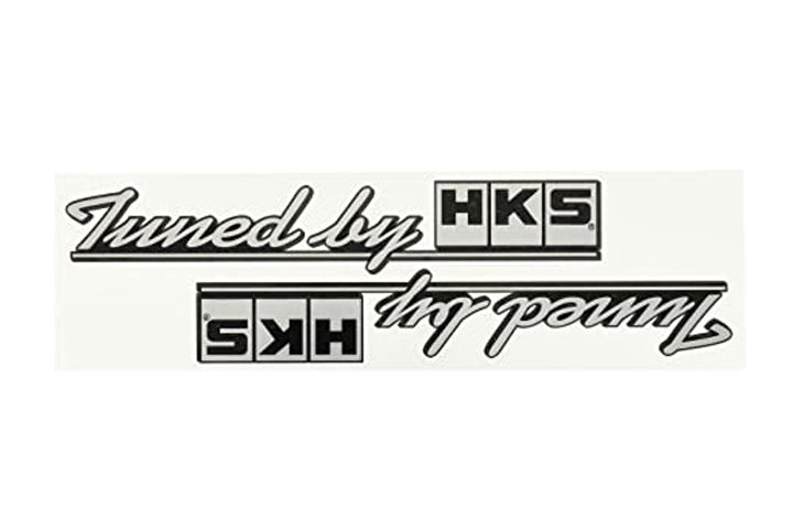 HKS Decal Sheet Sticker - Tuned by Black #213191002 HKS