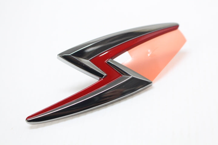 NISSAN Front Hood Emblem Dark Chrome - Silvia S15 #663231409