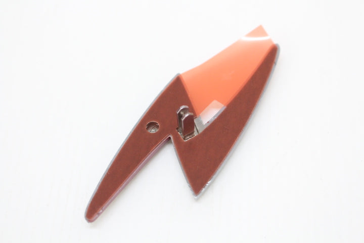 NISSAN Front Hood Emblem Dark Chrome - Silvia S15 #663231409