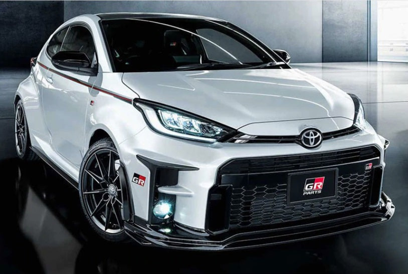 TRD Front Lip Spoiler & Rear Spoiler Extension Set - GR Yaris GXPA16 MXPA12 MS341-52032 ##563101033