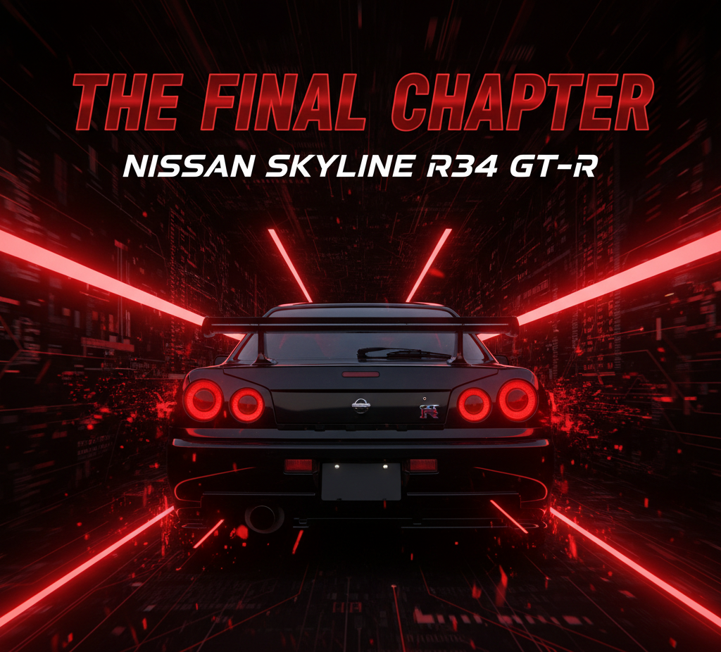 The Final Chapter: The Nissan Skyline R34 GT-R – A Modern Legend