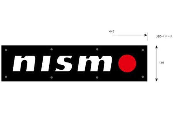 Светодиодный дисплей KUSAKA-ENG NISMO LOGO 1997 — размер S #102191002 
