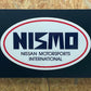 KUSAKA-ENG LED Display NISMO LOGO 1984 - S Size #102191003