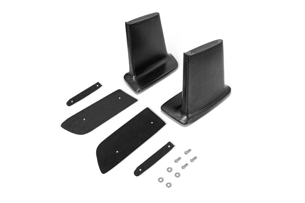 Muse ULTRA-100 Dry Carbon Rear Wing Bracket Stay Set - Skyline BNR34 #105101001