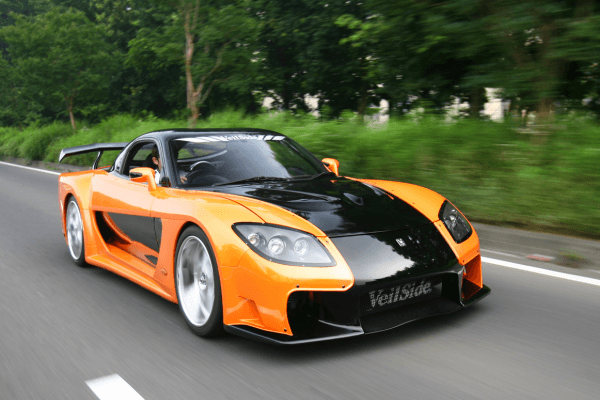 VEILSIDE Aero Complete Kit with Option Parts Set - RX-7 Fortune Model FD3S ##106101001S1