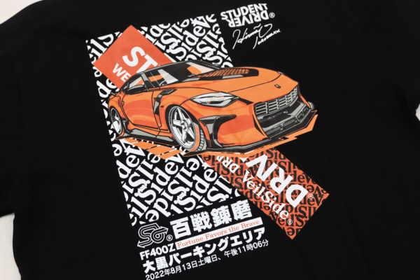 VEILSIDE x STUDENT DRIVER T-shirt - Black L Size