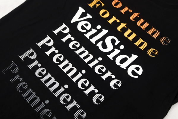 VEILSIDE Fortune T-shirt - Black M/L Size