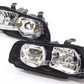 WISE SQUARE Xenon Headlight Housing Set - Skyline R34/GT-R BNR34 Early Model #107241014