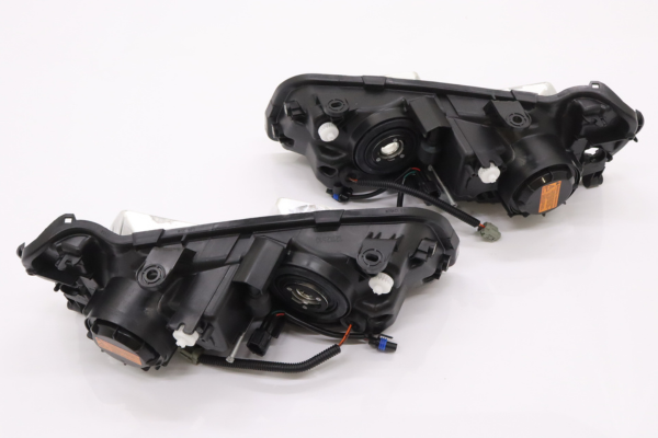 WISE SQUARE Xenon Headlight Housing Set - Skyline R34/GT-R BNR34 Early Model #107241014