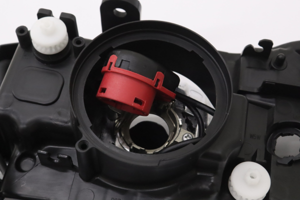 WISE SQUARE Xenon Headlight Housing Set - Skyline R34/GT-R BNR34 Late Model #107241017