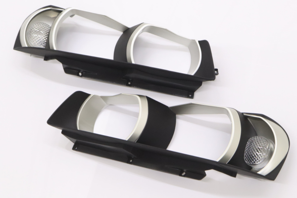 WISE SQUARE Xenon Headlight Inner Cover Set - Skyline R34/GT-R BNR34 Early Model #107241020