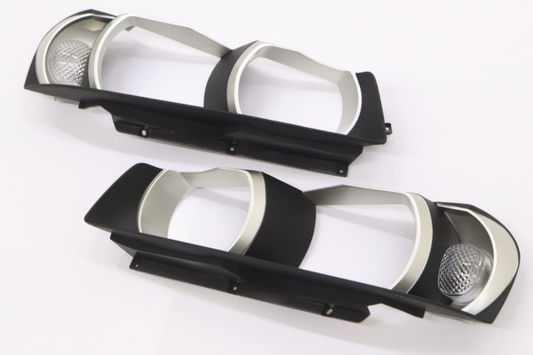 WISE SQUARE Xenon Headlight Inner Cover Set - Skyline R34/GT-R BNR34 Early Model #107241020