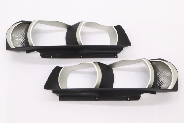 WISE SQUARE Xenon Headlight Inner Cover Set - Skyline R34/GT-R BNR34 Early Model #107241020