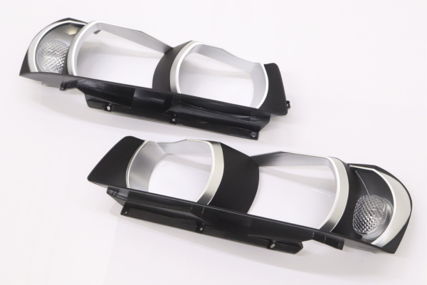 WISE SQUARE Xenon Headlight Inner Cover Set - Skyline R34/GT-R BNR34 Late Model #107241021