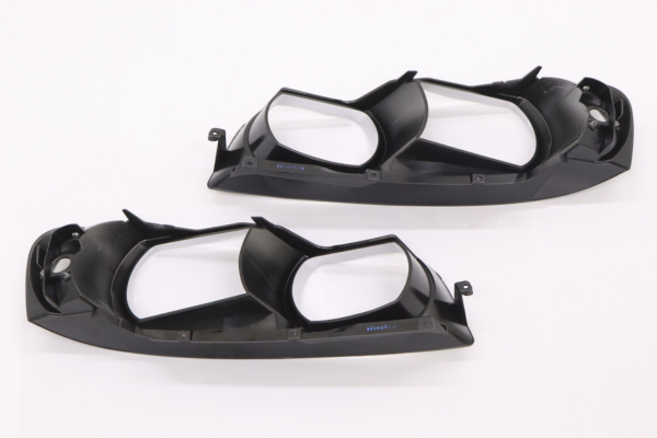 WISE SQUARE Xenon Headlight Inner Cover Set - Skyline R34/GT-R BNR34 Late Model #107241021