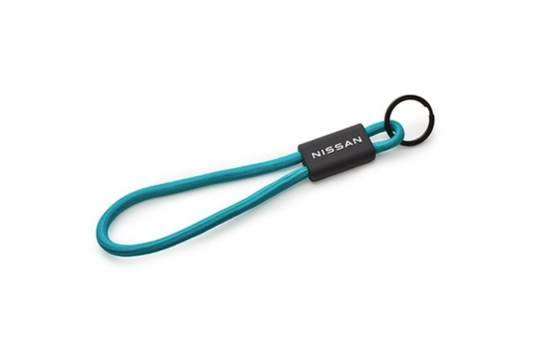 NISSAN Rope Keyring – Turquoise/Black/Purple/Red/Yellow