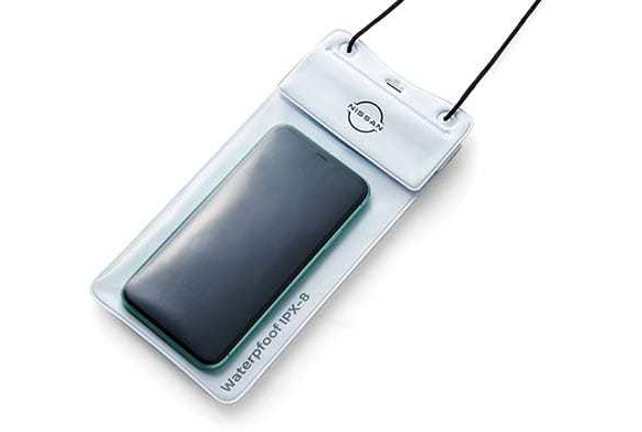 NISSAN Basic Waterproof Multi Case - Black/White