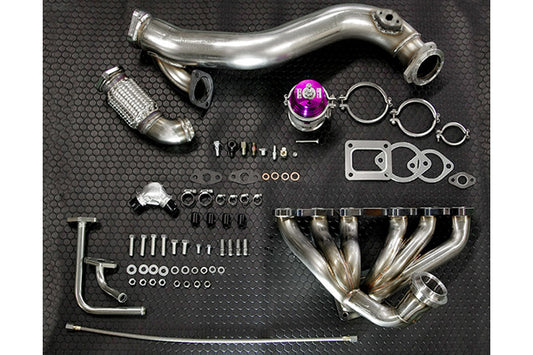 HKS Special Set Up Kit + GTIII-4R Series Turbine Turbocharger - JZA80 ##213122420