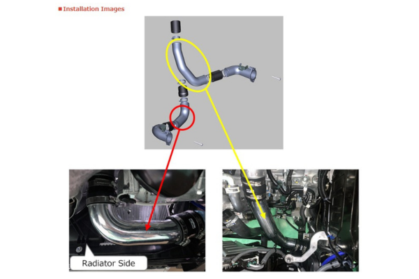 Интеркулер HKS R-типа и комплект трубопроводов - Civic Type-R FL5 ##213122440 