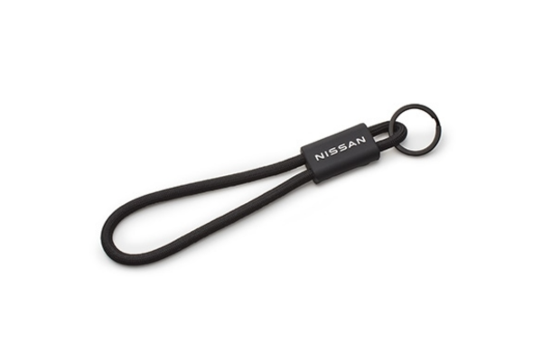 NISSAN Rope Keyring - Turquoise/Black/Purple/Red/Yellow