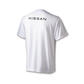 NISSAN Dry T-Shirt White / Black - S-3L Size