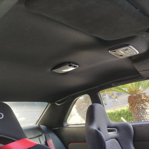 GRID RACING Roof Lining Black - Skyline R34 Coupe RF-34-2BLK