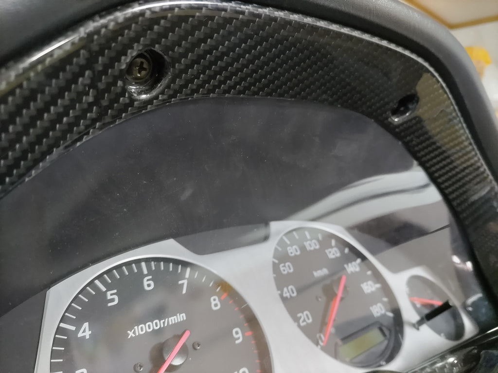 GRID RACING Meter Cover Dry Carbon - Skyline R34