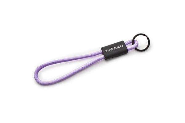 NISSAN Rope Keyring – Turquoise/Black/Purple/Red/Yellow