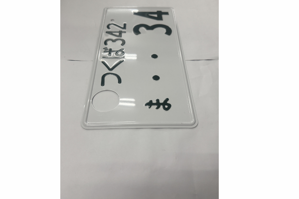 [USED] Japanese License Plate Front & Rear Set Excellent Condition - #573